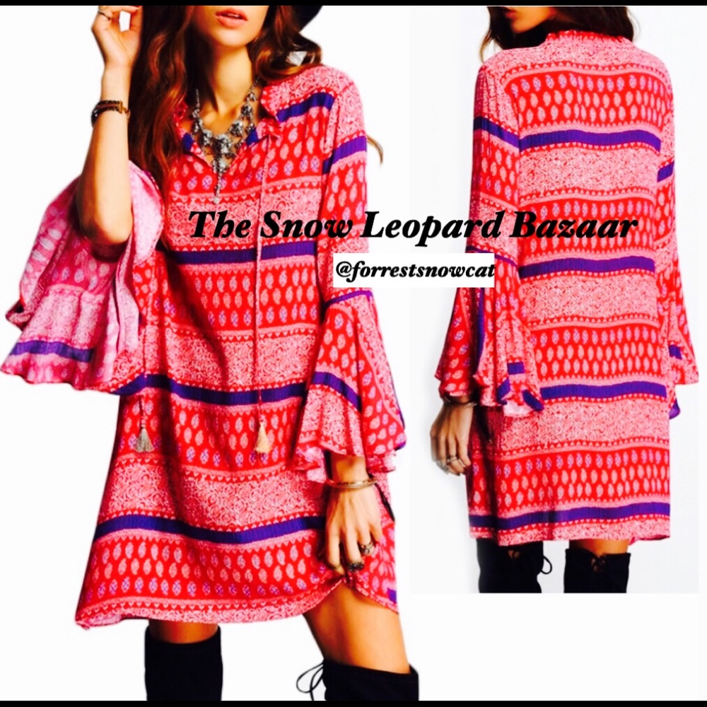 HIPPIE GIRL DRESS - Picture 3 of 8